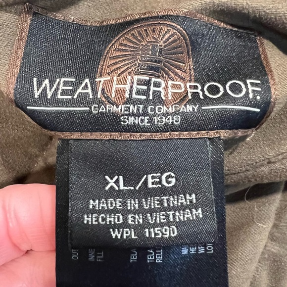 Weatherproof Black/Brown Reversible Vest. Size XL. - Picture 2 of 14